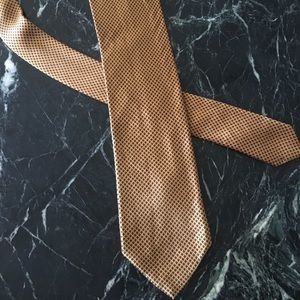 Brioni silk geometric tie made in Italy